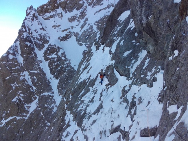 Le prestige des Ecrins au pic sans Nom.