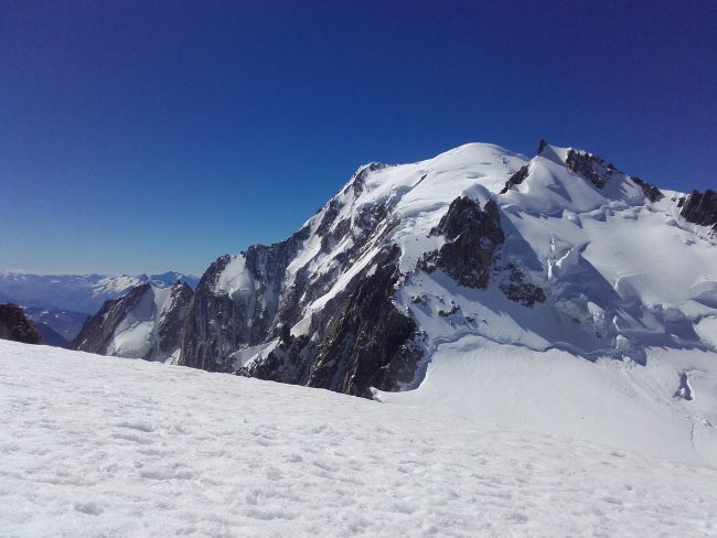 Stage Mont Blanc à Chamonix.