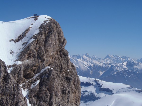 Ski de randonnée dans le Dévoluy.