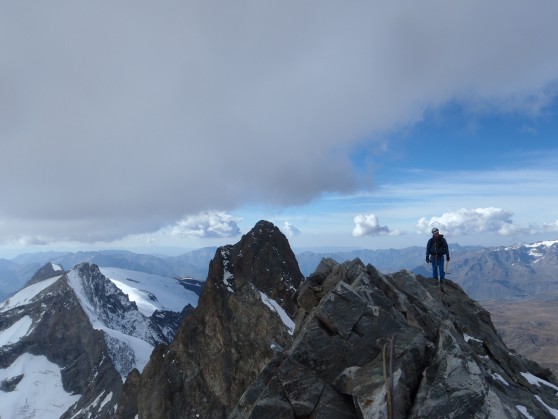 Traversée arete de la meije.