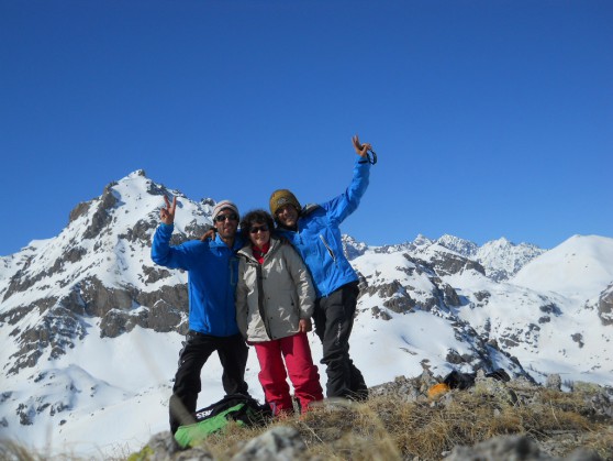 Ski de randonnée autour de Serre che et briançon.