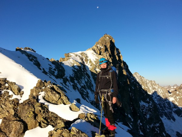 Arête de Roche paillon.