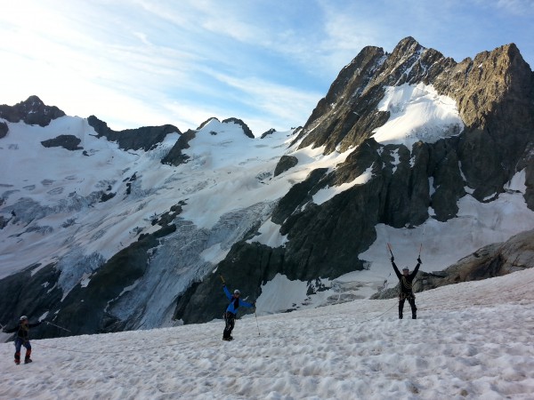 Ascension du mont Gioberney.