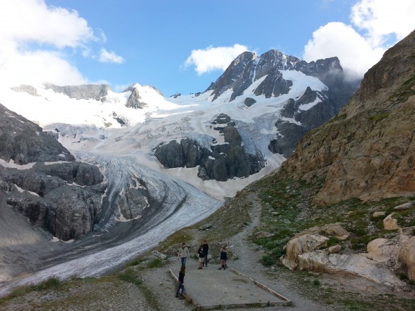 Les Bans vu du refuge de la Pilatte.