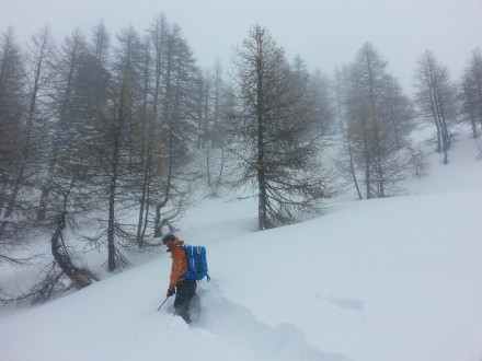 Retour d'est dans le Queyras.s