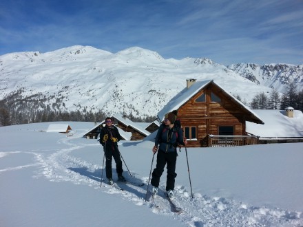 Randonnée à ski vallon de Buffère.