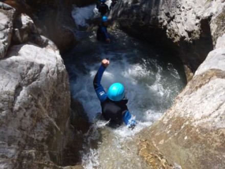 Canyoning vers Gap.