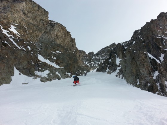 hors piste à la Grave.