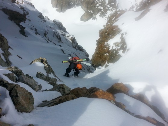 Couloir Mettrier et traversée du pelvoux.