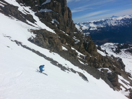 Descente tete de gaulent