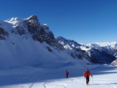 Ski de randonnée dans le Queyras avec un guide