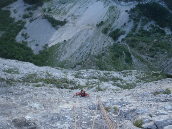 Escalade dans le Dévoluy.