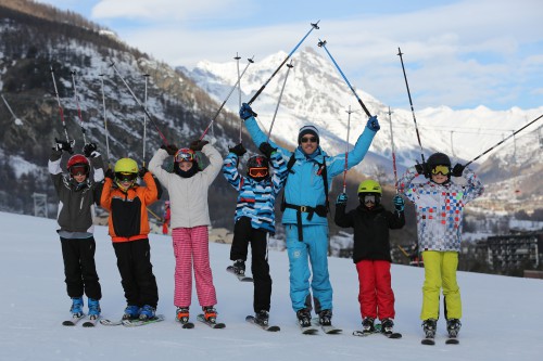 Hors-piste à Serre- chevalier.