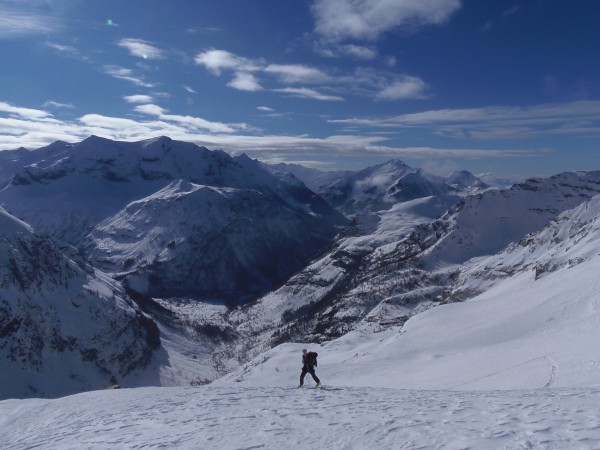 Ski de rando dans le Champsaur au Grand Pinier.