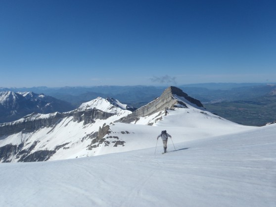 Ski de randonnée au Vieux Chaillol.