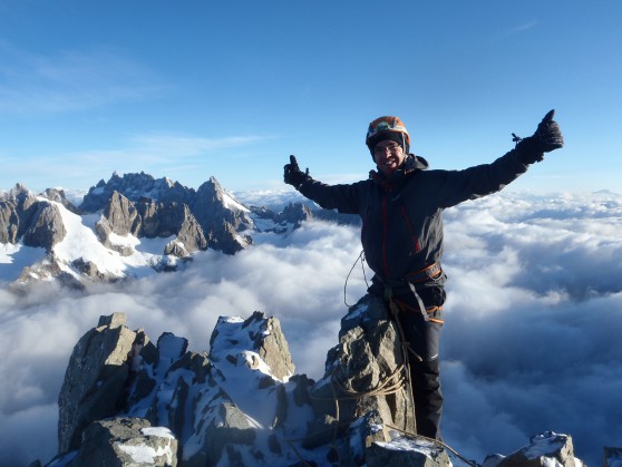 Alpinisme à Roche Faurio.