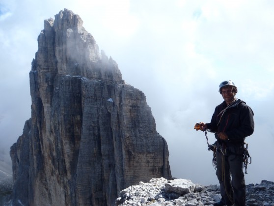 Escalade cima ouest di lavaredo.