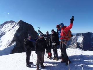 Sommet dôme des Ecrins.