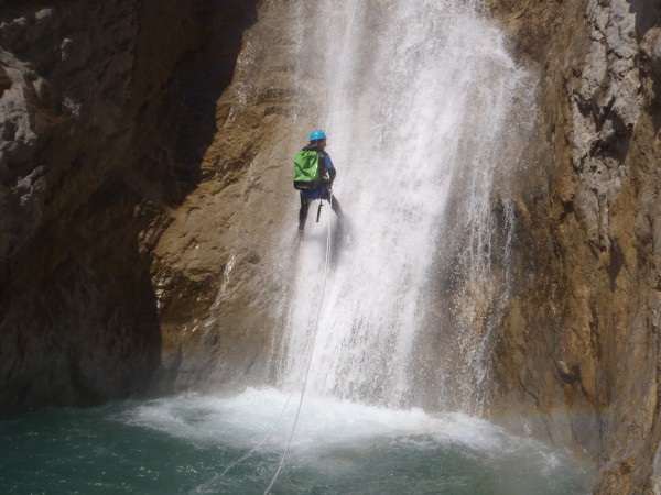 Canyoning de Pra Reboul.