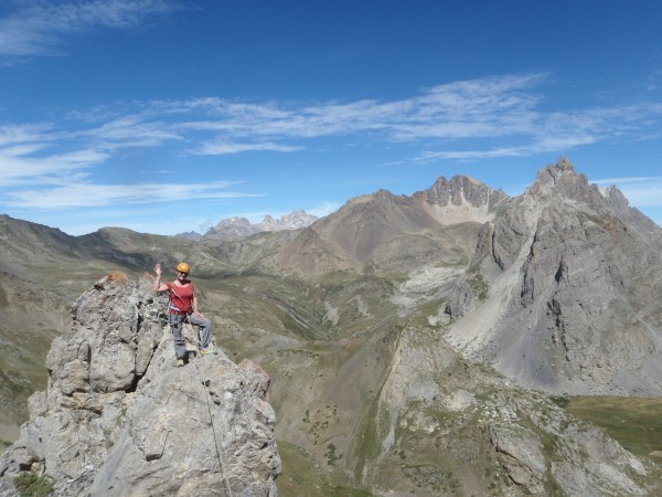 Arête nord du Raisin.