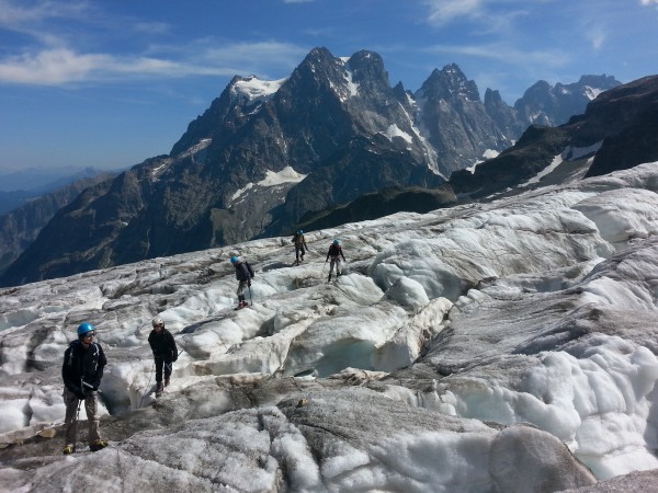 Balade glaciaire juillet 2015.