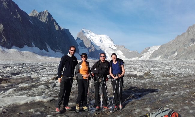 Stage alpinisme dans les ecrins.