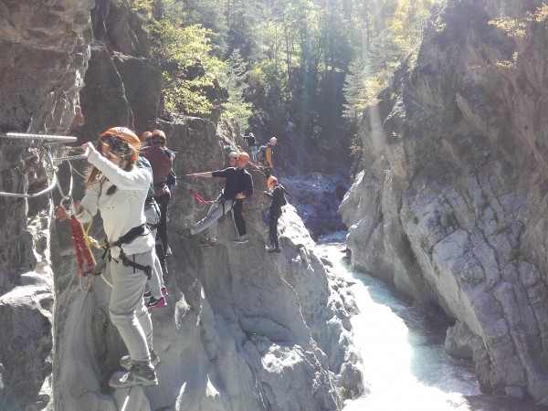 Via ferrata de Chateau queyras.