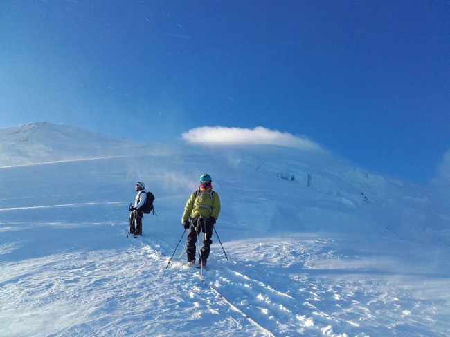 Tentative du Mont Blanc.