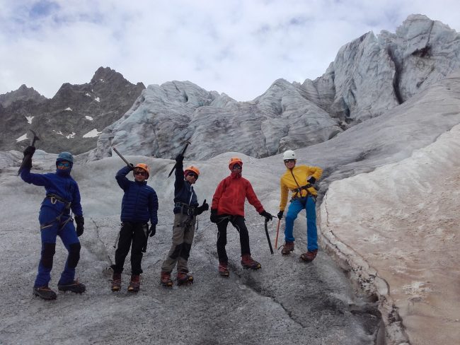 Stage multiactivité jeunes dans les Ecrins.