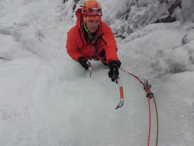 Stage cascade de glace Ice fall de 3 jours.