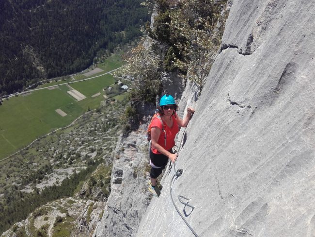 La belle via ferrata de Freissinières.