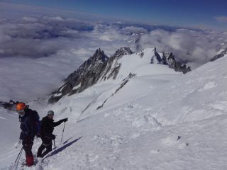 Le mont Blanc en 2 jours par les 3 Monts.