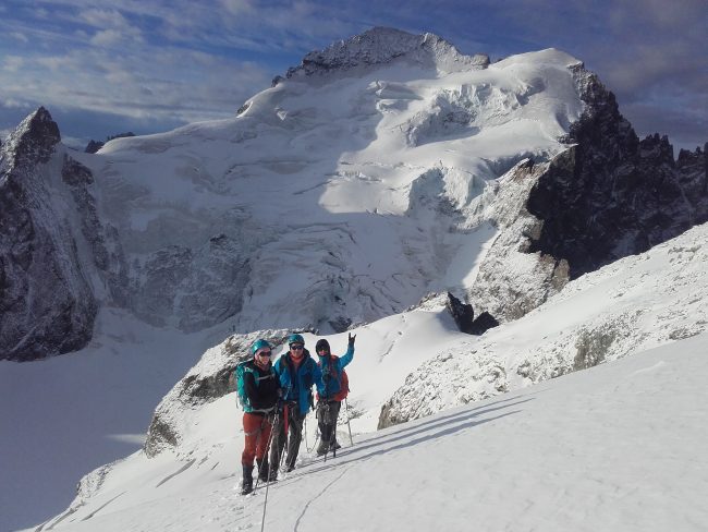 Stage de 3 jours d'initiation à l'alpinisme dans les Ecrins.