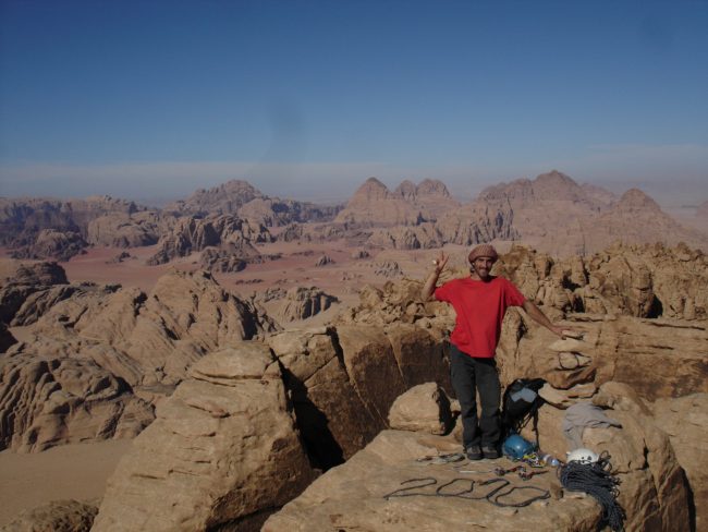 Un beau voyage en Jordanie grimpe et visite.