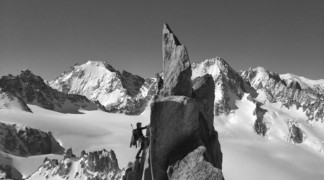 Arete sud  de l’aiguille Purtscheller