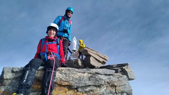 Le sommet du Grand Paradis.