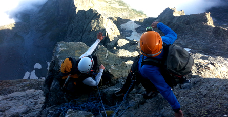 Alpinisme au Sirac