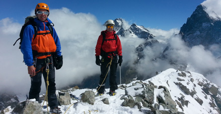 tour des ailefroides et du pelvoux