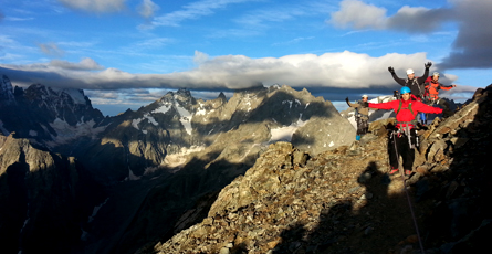 Traversee des domes de monetier